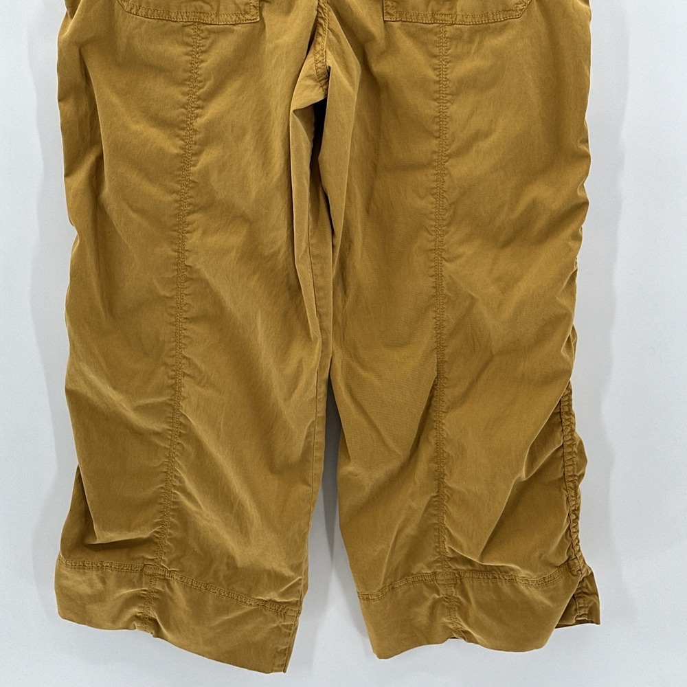 Anthropologie Pants Woman's 31 Cargo Look Wide Leg Baggy Canvas Look Ripstop - Picture 7 of 13